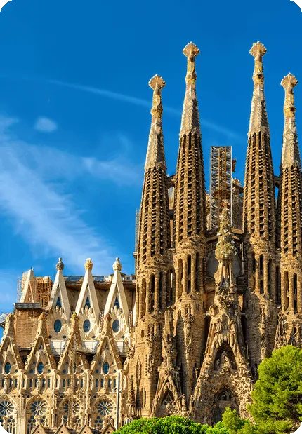 Sagrada Família in Barcelona, Spain — home of the QualiBooth sales and marketing team.
